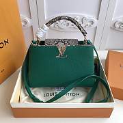 Forubags Louis Vuitton Capucines Python Shoulder green Bag 31cm - 4