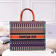 Forubags Dior21 Colored Jacquard Canvas Book Tote - 1