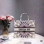 Forubags Dior15 Colored Jacquard Canvas Book Tote - 1