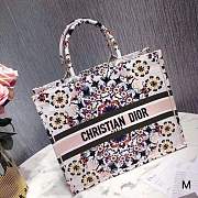 Forubags Dior15 Colored Jacquard Canvas Book Tote - 3