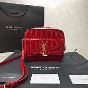 Forubags YSL Vicky Patent Leather SKU: 19011527 red - 1
