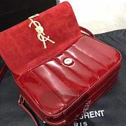 Forubags YSL Vicky Patent Leather SKU: 19011527 red - 4