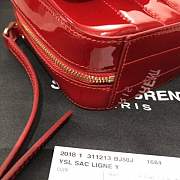 Forubags YSL Vicky Patent Leather SKU: 19011527 red - 6