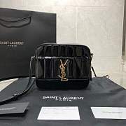 Forubags YSL Vicky Patent Leather SKU: 19011528 black - 1
