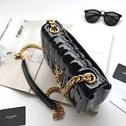 YSL vicky Lacquer leather black 20.5cm - 4