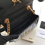 YSL vicky Lacquer leather black 20.5cm - 2