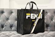 2019Fendi FF shopping bag black - 6