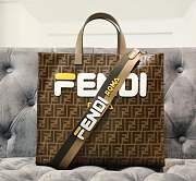 2019 Fendi FF shopping bag brown - 1