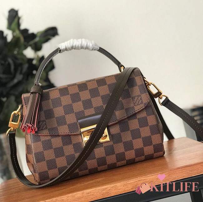 Forubags Louis Vuitton Damier Ebene CROISETTE N53000 - 1