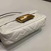 Forubags 2019 Fendi BAGUETTE Lambskin Leather small white - 3