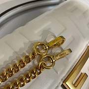 Forubags 2019 Fendi BAGUETTE Lambskin Leather small white - 4