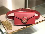 Forubags Fendi Red Belt Bag  - 4