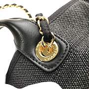 Forubags-11 Chanel Canvas Large Deauville Shopping Bag - 3