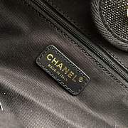 Forubags-11 Chanel Canvas Large Deauville Shopping Bag - 5