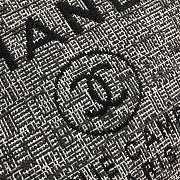 Forubags-13 Chanel Canvas Large Deauville Shopping Bag - 5