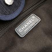 Forubags-14 Chanel Canvas Large Deauville Shopping Bag - 6