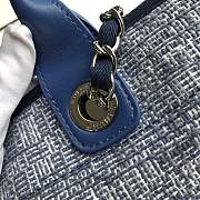 Forubags-18 Chanel Canvas Large Deauville Shopping Bag - 6
