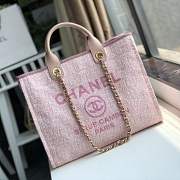Chanel Canvas Large Deauville Shopping Bag  - 1