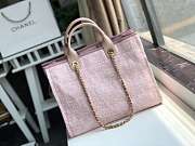 Chanel Canvas Large Deauville Shopping Bag  - 6