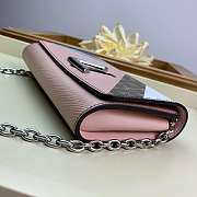 Forubags Louis Vuitton twist chain bag Pink  - 2