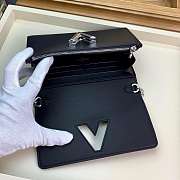 Forubags Louis Vuitton twist chain bag black - 5