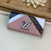 Forubags Louis Vuitton twist long wallet pink  - 6