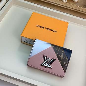 Forubags Louis Vuitton twist short wallet pink