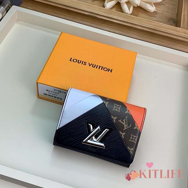 Forubags Louis Vuitton twist short wallet black - 1