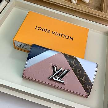 Forubags Louis Vuitton twist long wallet pink 