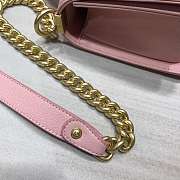 Forubags Chanel Cavior Leboy Bag 25cm With Top Handle Pink - 3