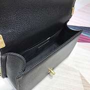 Forubags Chanel Cavior boy Bag 25cm With Top Handle black - 3