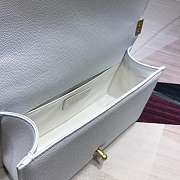Forubags Chanel Cavior boy Bag 25cm With Top Handle white - 2