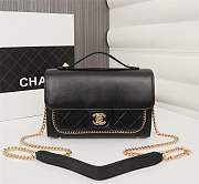 Forubags Chanel Shoulder bag, Cowhide,23x14x8cm,black - 4