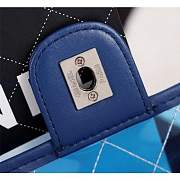 Chanel PVC Flap Bag Transparent A57049 Blue - 4