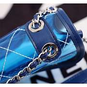 Chanel PVC Flap Bag Transparent A57049 Blue - 6