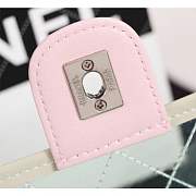 Chanel PVC Flap Bag Transparent A57049 light green - 6