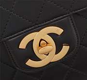 Forubags Chanel Shoulder bag Gold double C lock 30*21*8cm black - 6