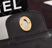 Forubags Chanel Shoulder bag Gold double C lock 30*21*8cm black - 5