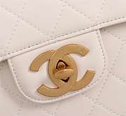 Forubags Chanel Shoulder bag Gold double C lock 30*21*8cm white - 4