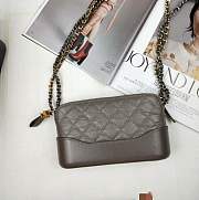 Forubags-7 Chanel Gabrielle Mini bag V Lattice 94505# - 1