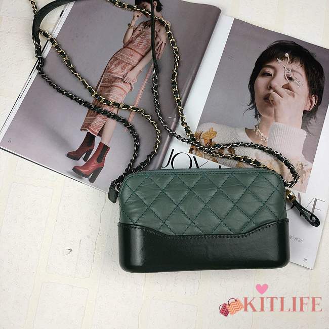 Forubags-6 Chanel Gabrielle Mini bag V Lattice 94505# - 1