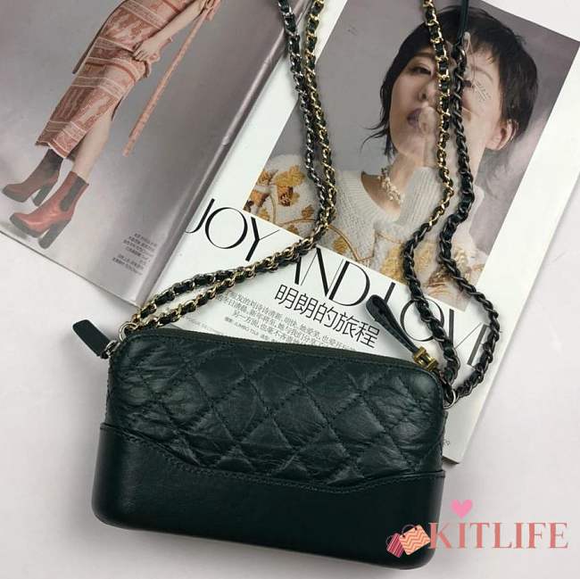 Forubags-5 Chanel Gabrielle Mini bag V Lattice 94505# - 1