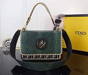 Forubags Fendi kan I 25-18-10cm green - 1