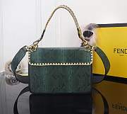 Forubags Fendi kan I 25-18-10cm green - 3