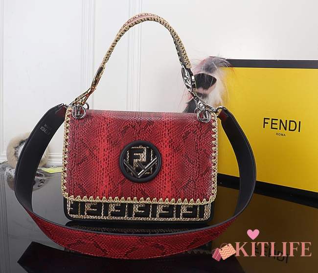 Forubags Fendi kan I 25-18-10cm red - 1