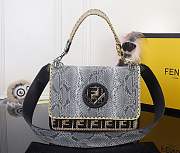Forubags Fendi kan I 25-18-10cm gray - 3