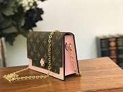 FORUBAGS LV FLORE CHAIN WALLET MONOGRAM CANVAS M67405 - 6