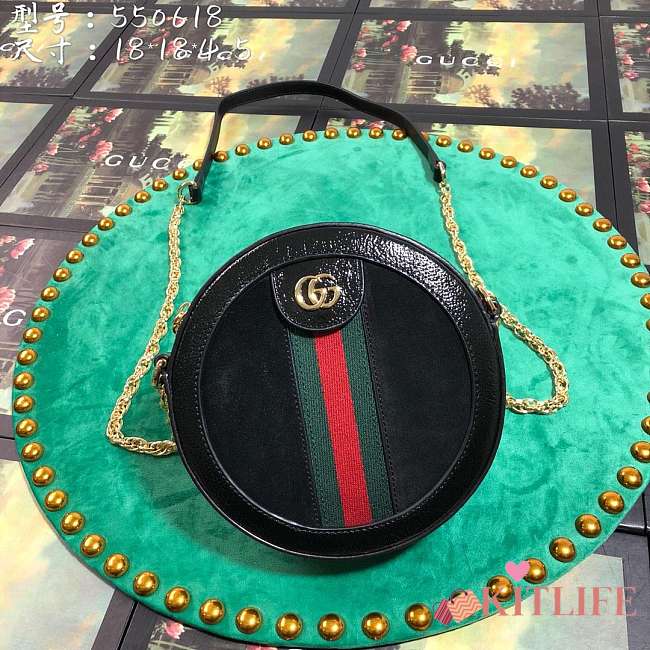 Forubags Gucci Ophidia mini round shoulder bag Style ‎550618 D6ZYB 1060 - 1