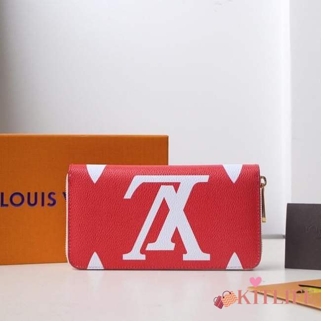 FORUABGS LOUIS VUITTON ZIPPY WALLET M67550 - 1