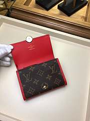 FORUABGS LOUIS VUITTON FLORE COMPACT WALLET M64587 - 4